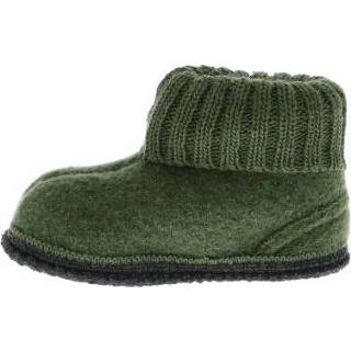 👉 Pantoffels jeugd unisex groen 8718191096451
