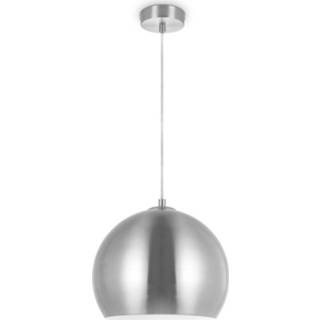 👉 Hanglamp staal aluminium metaal modern binnen plafond mat HOME SWEET terra Ø 25 cm 8718808098793
