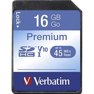 👉 Verbatim 32GB SDHC Premium geheugenkaart