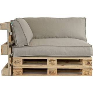 👉 Beige polyester 2L Home & Garden Palletkussenset Metro Lounge - 3 delige set 8715593057462