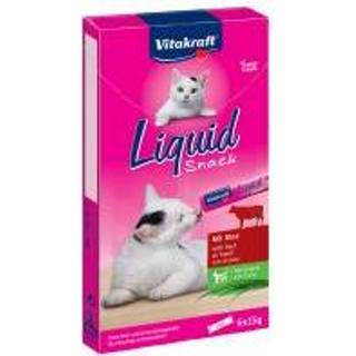 👉 Vitakraft Cat Liquid-Snack Rund & Inuline - 6 x 15 g 4008239235213