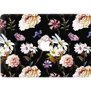 👉 Boeket vinyl Flower Bouquet zwart Lunso - sticker MacBook Air 13 inch (2010-2017) 9145425556549