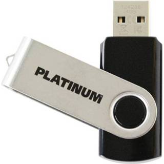 👉 Platinum TWS USB-stick 4 GB USB 2.0 Zwart 177558