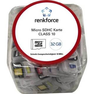 👉 Renkforce microSD-kaart 32 GB Class 10 4053199948413