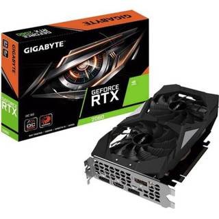 👉 Videokaart Gigabyte Nvidia GeForce RTX2060 Overclocked 6 GB GDDR6-RAM PCIe x16 HDMI, DisplayPort 4719331304263