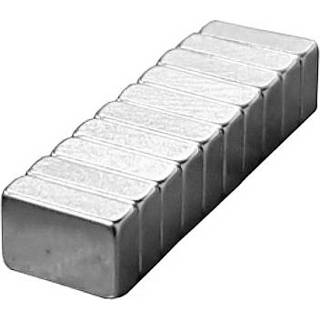 👉 Blokmagneet 10 Neodymium blokmagneten 6 x 4 2 mm N45