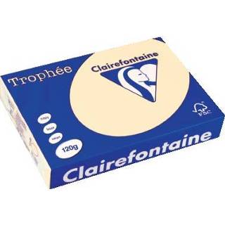 Dag crème pastel Clairefontaine Trophée A4, 120 g, 250 vel, 3329680124200