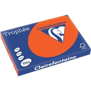 👉 Kardinaalrood Clairefontaine Trophée Intens A3, 120 g, 250 vel, 3329680137705