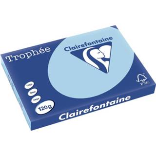 👉 Pastel blauw Clairefontaine Trophée A3, 120 g, 250 vel, 3329680134803