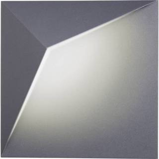 👉 Energielabel wit zwart Polarlite Triangle W370 PL-8819400 Buiten LED-wandlamp Energielabel: LED 8 W Warm-wit 4053199574681