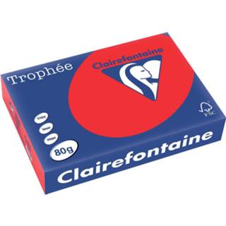 👉 Koraalrood Clairefontaine Trophée Intens A4, 80 g, 500 vel, 3329680817508