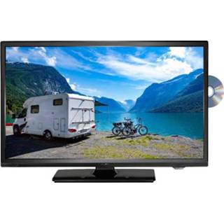 👉 Reflexion LDDW24N LED-TV 60 cm 24 inch Energielabel: A (A++ - E) DVB-T2, DVB-C, DVB-S, Full HD, DVD-speler Zwart