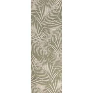 👉 Vloerkleed donkergroen active Cottage II jungle green/wool 60x180cm 5414478935071