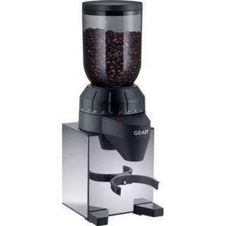 👉 Koffiemolen zwart RVS Graef CM820EU RVS, Stalen kegelmaalwerk 4001627016388