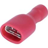 👉 Platte stekker rood TRU COMPONENTS 8436624 Assortiment hulzen voor stekkers Insteekbreedte: 4.80 mm Insteekdikte: 0.80 180 ° Volledig geïsoleerd 25 stuks 4053199961528