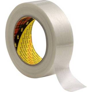 👉 Transparant 3M 8956 89562550 Filament-tape (l x b) 50 m 25 mm 1 rollen 8000280442394