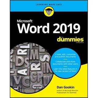 👉 Word 2019 For Dummies 9781119514060