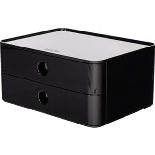 Ladebox zwart wit HAN SMART-BOX ALLISON 1120-13 Zwart, Aantal lades: 2 4012473112018