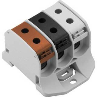 👉 Grijs zwart bruin Doorgangsklem Weidmüller WPD 330 3X50/3X50 1XBN/1XBK/1XGY 2502650000 Grijs, Zwart, 2 stuks 4050118516470