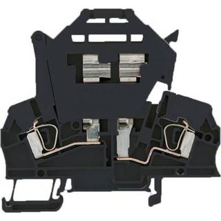 👉 Zwart Zekering-serieklem Weidmüller ZSI 2.5 SW 1315820000 50 stuks 4050118118759