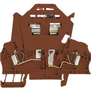 👉 Bruin Zekering-serieklem Weidmüller ZSI 2.5/LD 120AC BR 1315910000 50 stuks 4050118119015