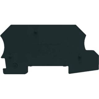 👉 Zwart Scheidingsplaat Weidmüller AP WMF2.5 SW 2152600000 50 stuks 4050118426632