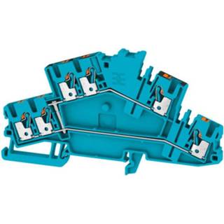 👉 Doorgangsserieklem Weidmüller A2T 2.5 3C VL BL 2531530000 Blauw 50 stuks 4050118541731