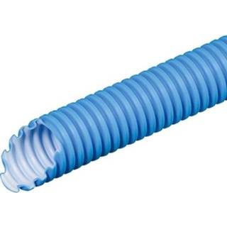 👉 Blauw Fränkische Rohrwerke 26240025 FBY-EL-F 25 bl Beschermslang (ribbelslang) 19.3 mm 1 stuks 4013960179293