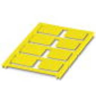 👉 Etiket geel Etiketten voor thermotransferprinter Montagemethode: Plakken Markeringsvlak: 18 x 27 mm Phoenix Contact UC-EMLP (27X18) YE 0825476 Aantal markeringen: 8 4046356364423