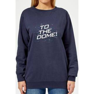 👉 Crystal Maze To The Dome! Women's Sweatshirt - Navy - XXL - Navy blauw