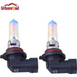👉 Hoofdlamp goud Urbanroad 2PCS Halogen Lamp HB4 9006(P22d) 12V/55W For Universal Replacement Rainbow Gold Color Headlight Fog Light