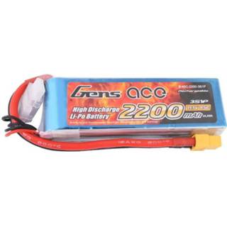 👉 Accupack Gens ace LiPo 11.1 V 2200 mAh Aantal cellen: 3 45 C XT60 6928493313558