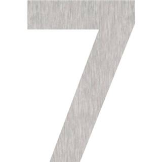 👉 Huis nummer aluminium Huisnummers cijfer 7