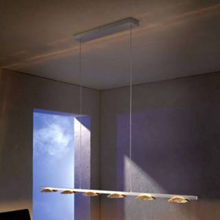 👉 Goud 6-lichts LED-hanglamp Medusa