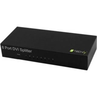 👉 Zwart TECHly ICKV108DTY 8 poorten DVI-splitter 1920 x 1080 pix 8051128102123
