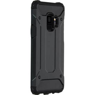 👉 Zwart TPU unicolor unisex Rugged Xtreme Backcover voor de Samsung Galaxy S9 - 8719295369113