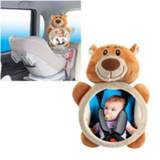 Monitor baby's kinderen Baby Rear Facing Mirrors Safety Car Back Seat Easy View Mirror Adjustable Infant for Kids Toddler Child Nov3-B
