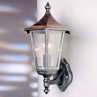 👉 Buiten wandlamp zilver Bekoorlijke buitenwandlamp ANTOINE