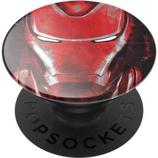 👉 Rood POPSOCKETS PopGrip IronMan GSM-standaard N/A 842978152813