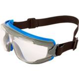 👉 Stofbril blauw grijs 3M Goggle Gear 500 GG501NSGAF-BLU Incl. anticondens-bescherming Blauw, DIN EN 166 4054596623989