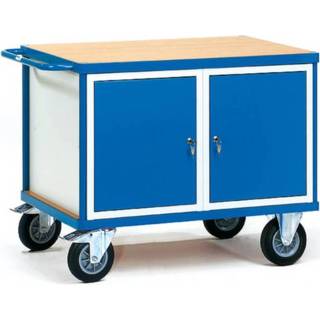 👉 Fetra 2475 Tafel en kabinetwagen Staal Poedercoating Laadvermogen (max.): 500 kg