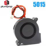 👉 5015 12V 24V Cooling Turbo Fan Brushless Extruder DC Cooler Blower 50x50x15mm Black Plastic Fan For Reprap 3D Printer