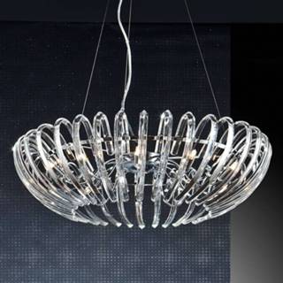 👉 Hanglamp transparant kristal Kristallen Ariadna - 66 cm