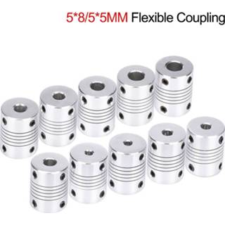 👉 3D Printer Parts Flexible Coupling Coupler /Shaft Couplings 5*5*25/5*8*25 Flexible Shaft Aluminum For T8 Lead Screw Nema17 motor