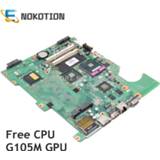 👉 Moederbord NOKOTION DA00P6MB6D0 517837-001 For HP Presario CQ61 G61 Laptop Motherboard DDR2 G105M GPU PGA478 Free cpu