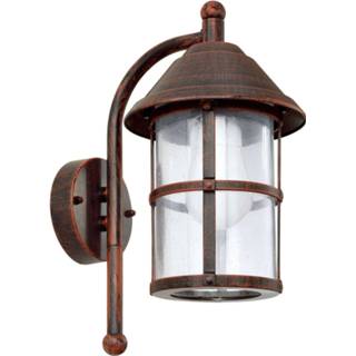 👉 Buiten wandlamp bruin antiek Buitenwandlamp SAN TELMO