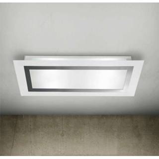 👉 Plafond lamp staal Stijlvolle plafondlamp FRAME 8155, E27, 73 cm