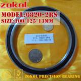 👉 Bearing ZOKOL 6820 RS 2RS 1000820 61820 6820-2RS Deep Groove ball 100*125*13mm