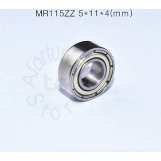 👉 Bearing steel MR115ZZ 5*11*4(mm) 10piecesfree shipping ABEC-5 metal Sealed Miniature Mini MR115 chrome bearings