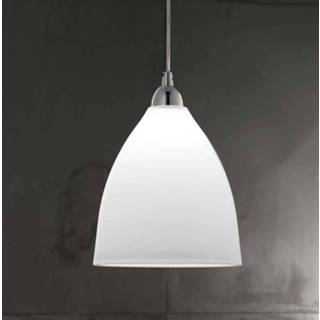 👉 Glazen hanglamp wit PROVENZA, 20 cm,